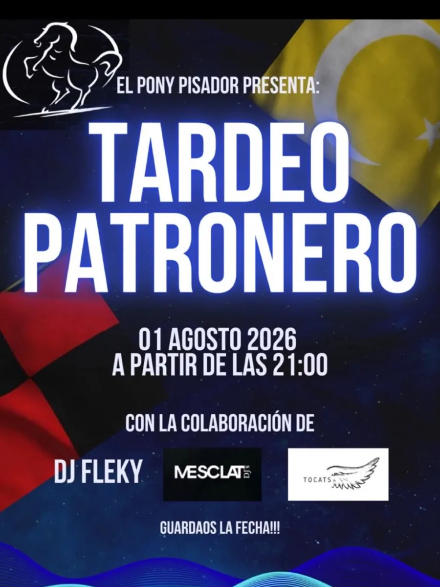 Cartell de Tardeo Patronero